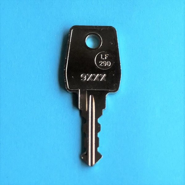 Schlüssel 9017 für Allebacker, Heibi, Kunz und Lippert Briefkästen