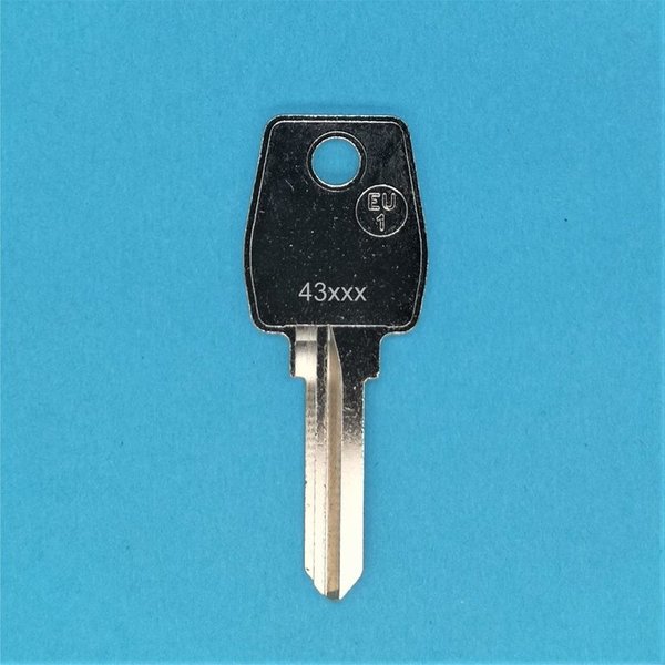 Ersatzschlüssel für Euro Locks, Serie 43001 bis 45000