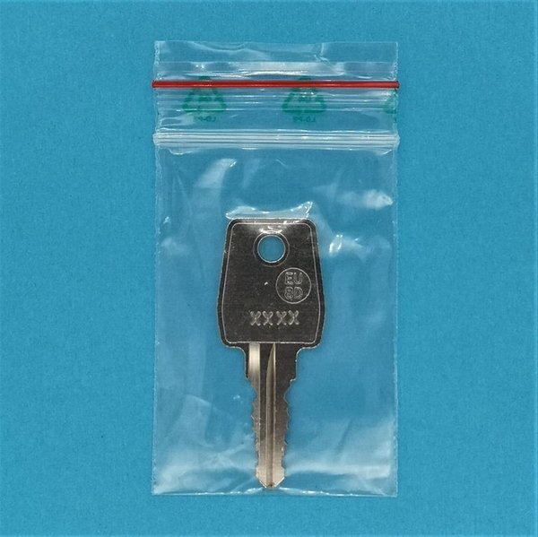 Schlüssel 2031 für Knobloch Briefkästen.